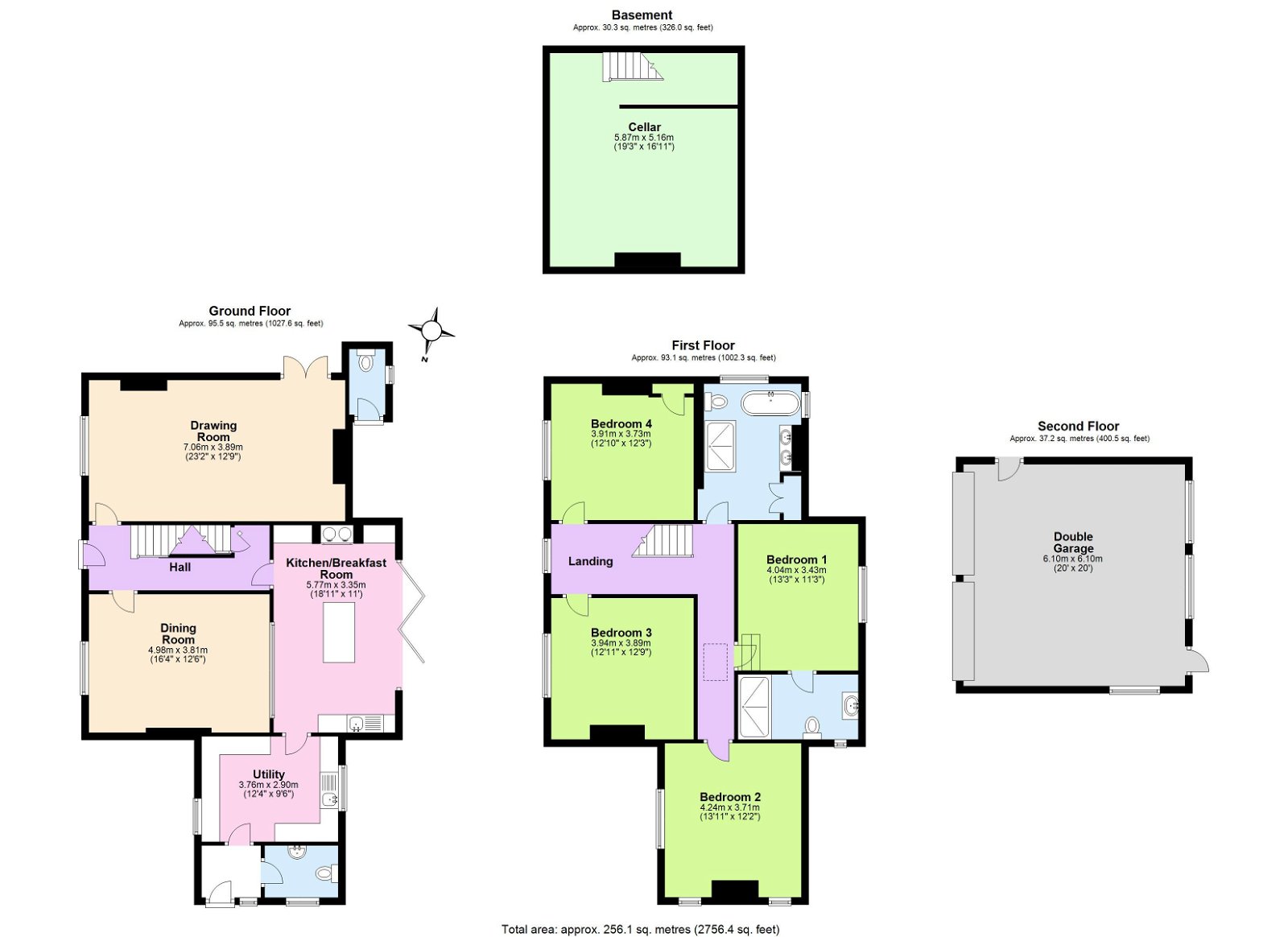 Floorplans For With Beautiful Countryside Views in Flimwell