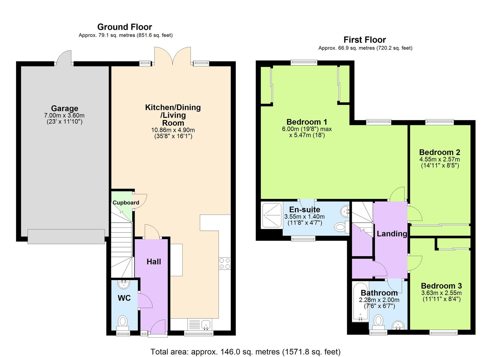 Floorplans For An Immaculate 2018 House in Hawkhurst Village