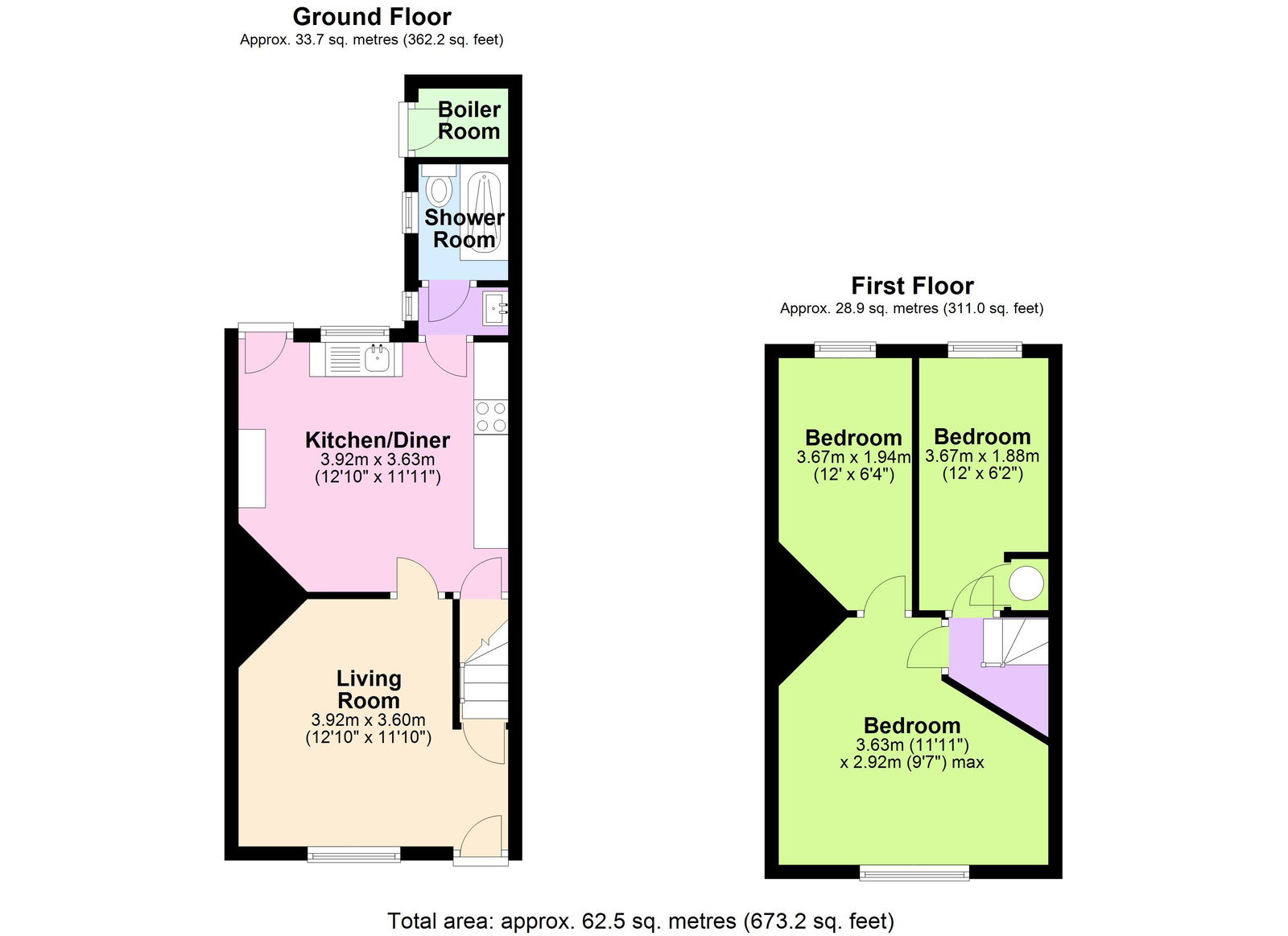 Floorplans For Available With No Onward Chain In Hawkhurst