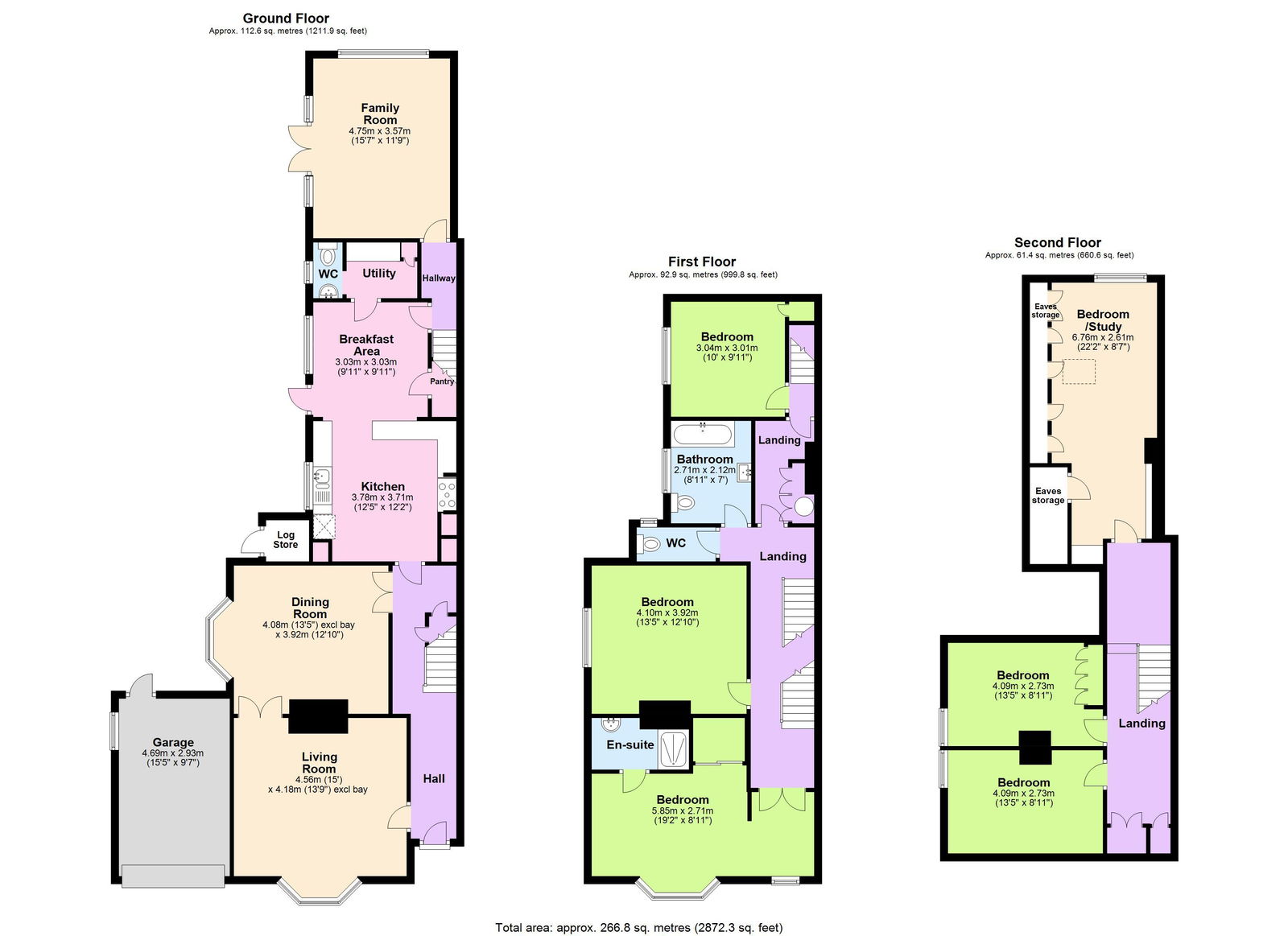 Floorplans For An Elegant Six Bedroom House in Hawkhurst