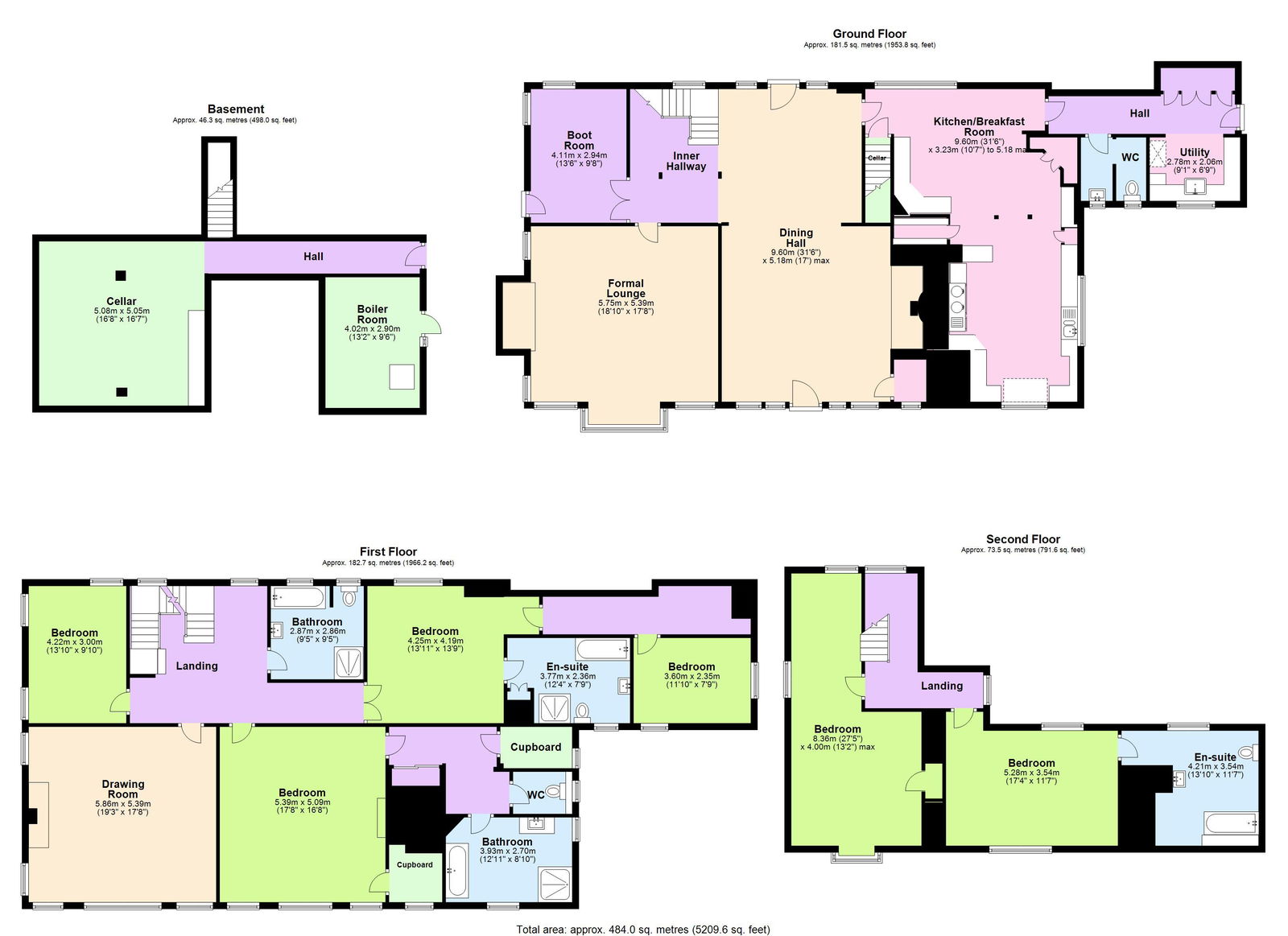 Floorplans For An Historic 14th Century Manor House In Sandhurst