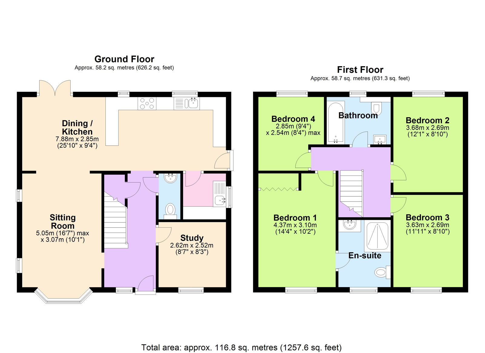 Floorplans For No Onward Chain In Hawkhurst