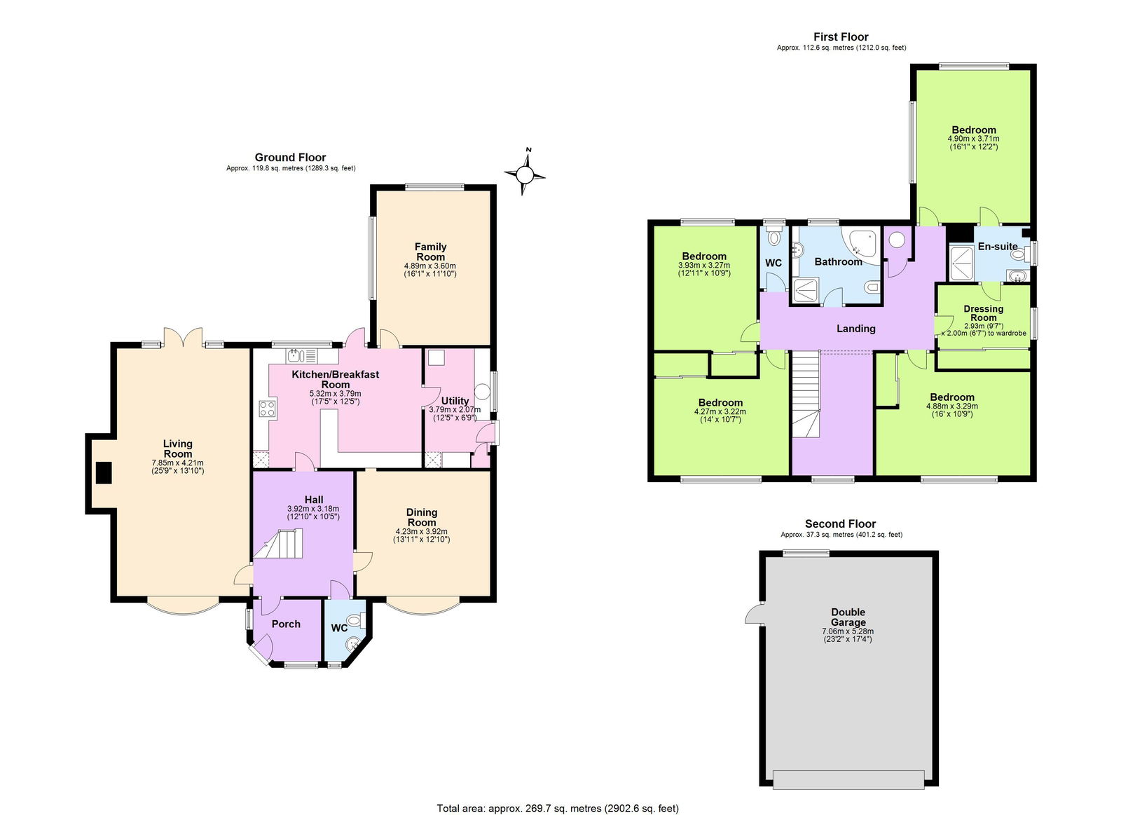 Floorplans For Rural Lane Location In Etchingham