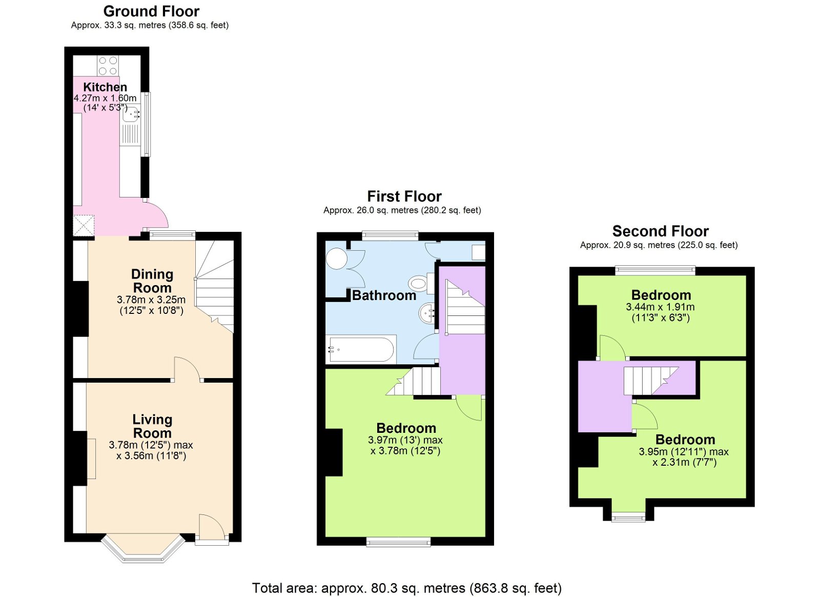Floorplans For Spacious Family Home in Hawkhurst