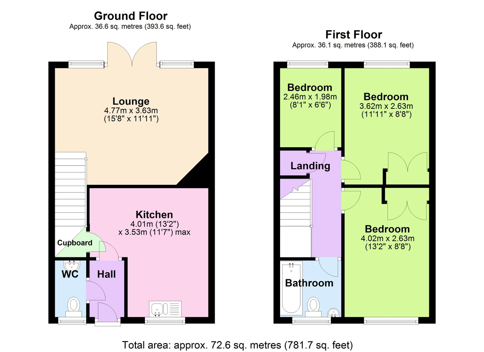 Floorplans For Available With No Onward Chain In Staplecross