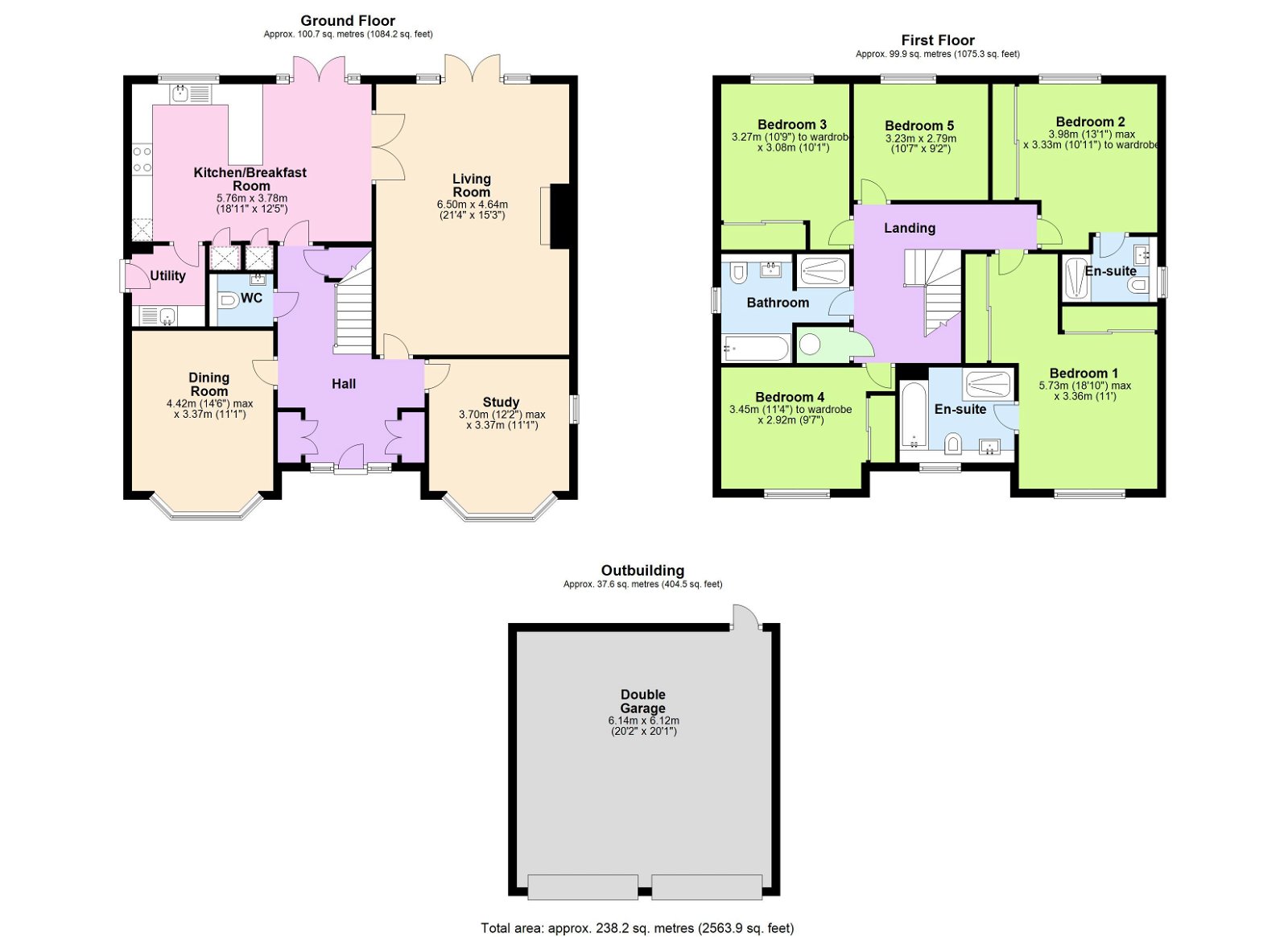 Floorplans For Small Modern Development In The Centre Of Hawkhurst