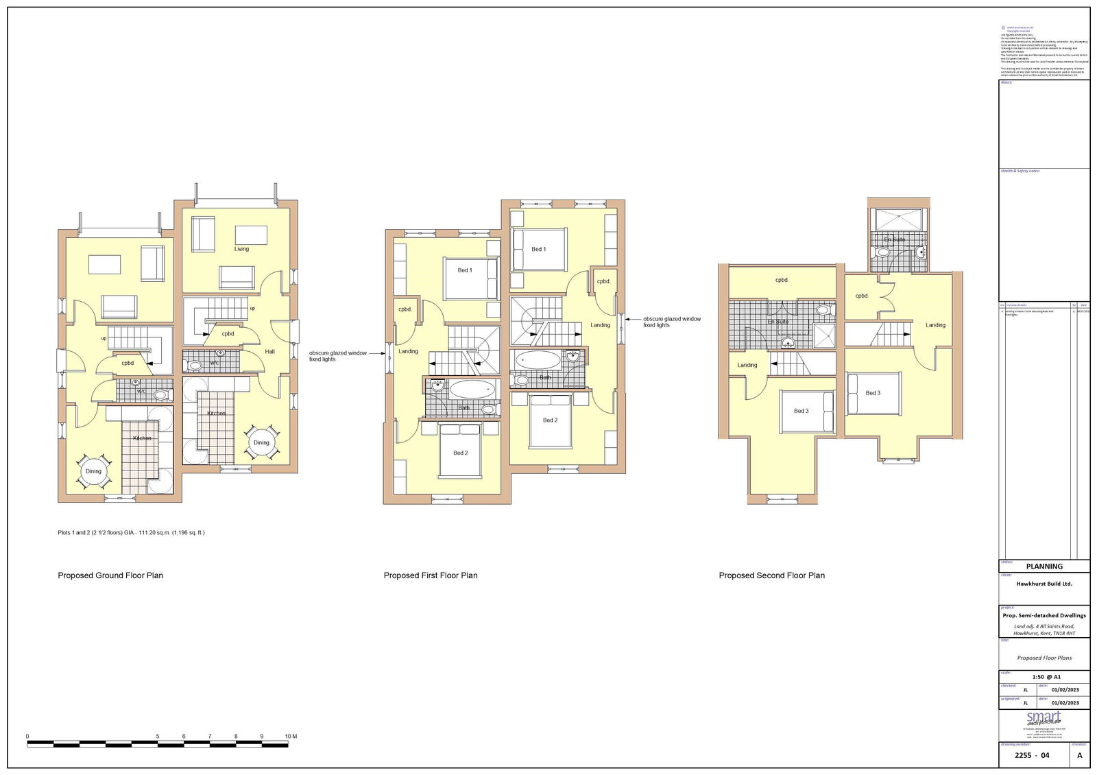 Floorplans For New Build in Hawkhurst