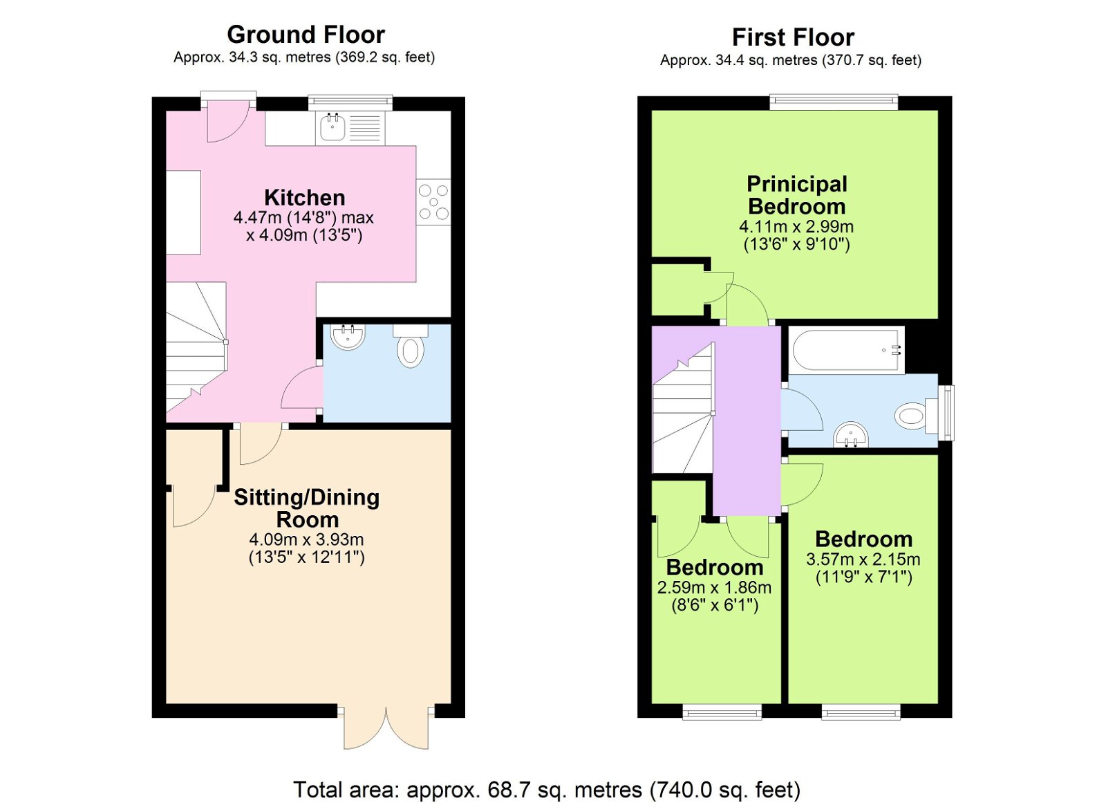 Floorplans For No Onward Chain In Hawkhurst