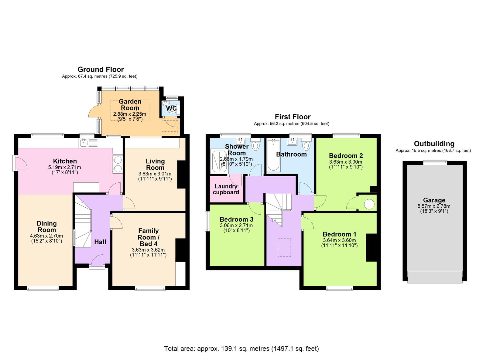 Floorplans For No Onward Chain On The Outskirts Of Goudhurst