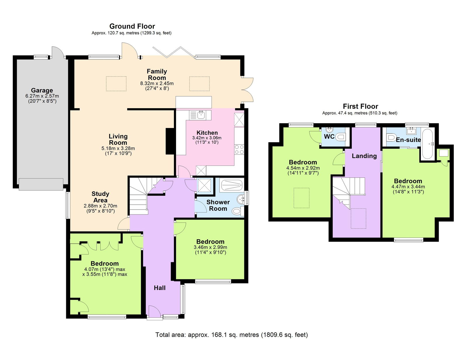 Floorplans For Quietly Positioned On A No Through Road in Northiam