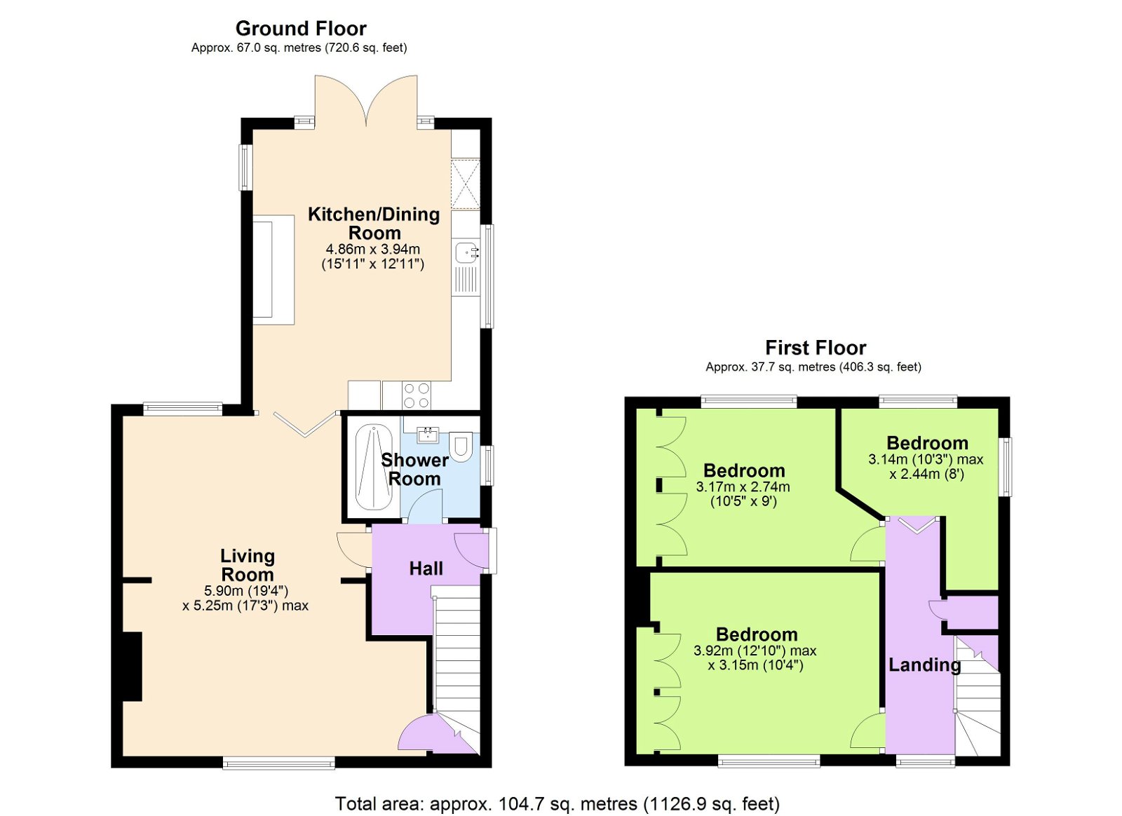 Floorplans For Desirable Village Location In Benenden