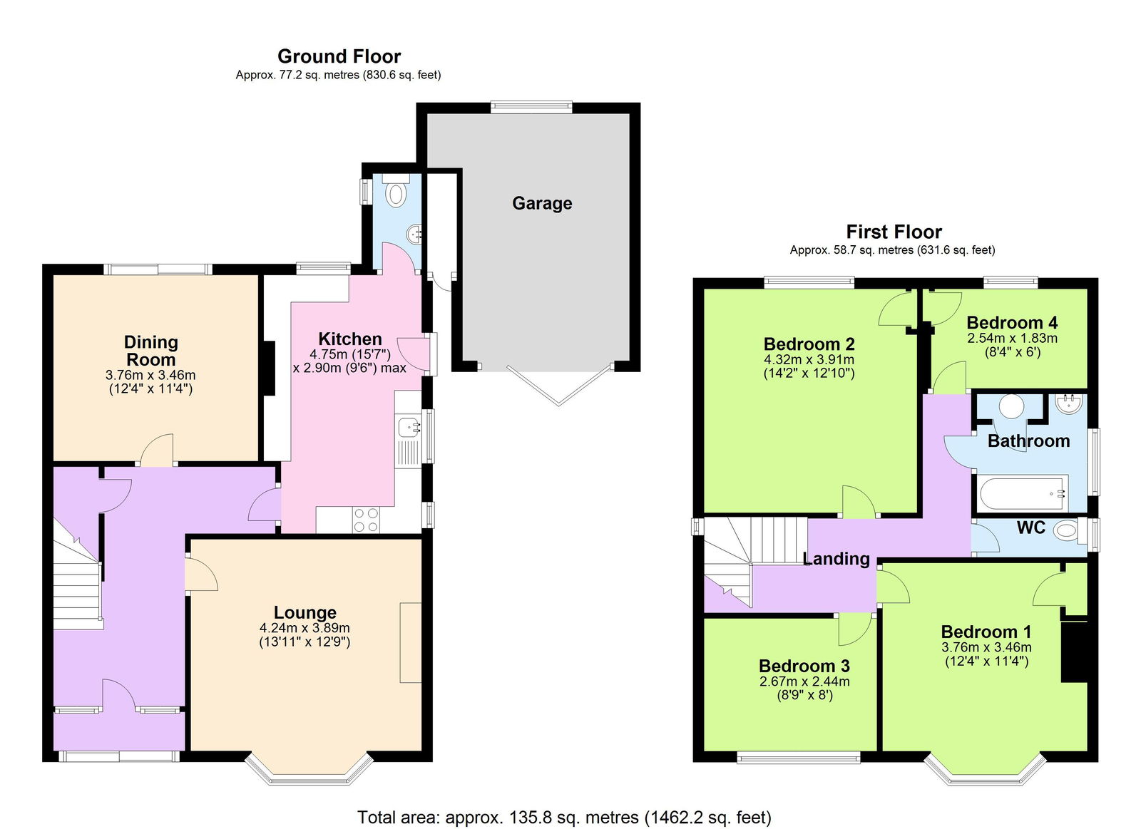 Floorplans For Available With No Onward Chain In Hawkhurst