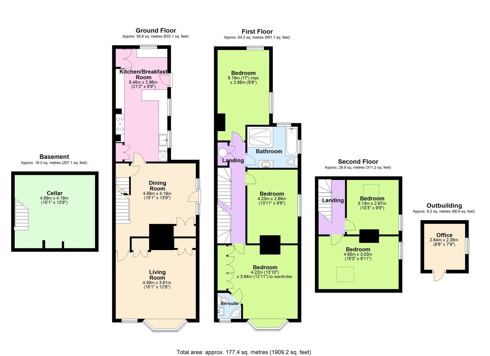 Floorplans For A Spacious Family House in Hawkhurst