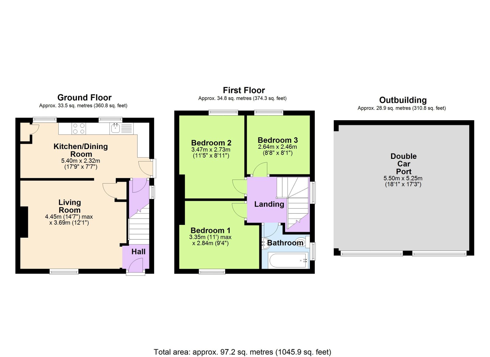 Floorplans For Available With No Onward Chain In Hawkhurst