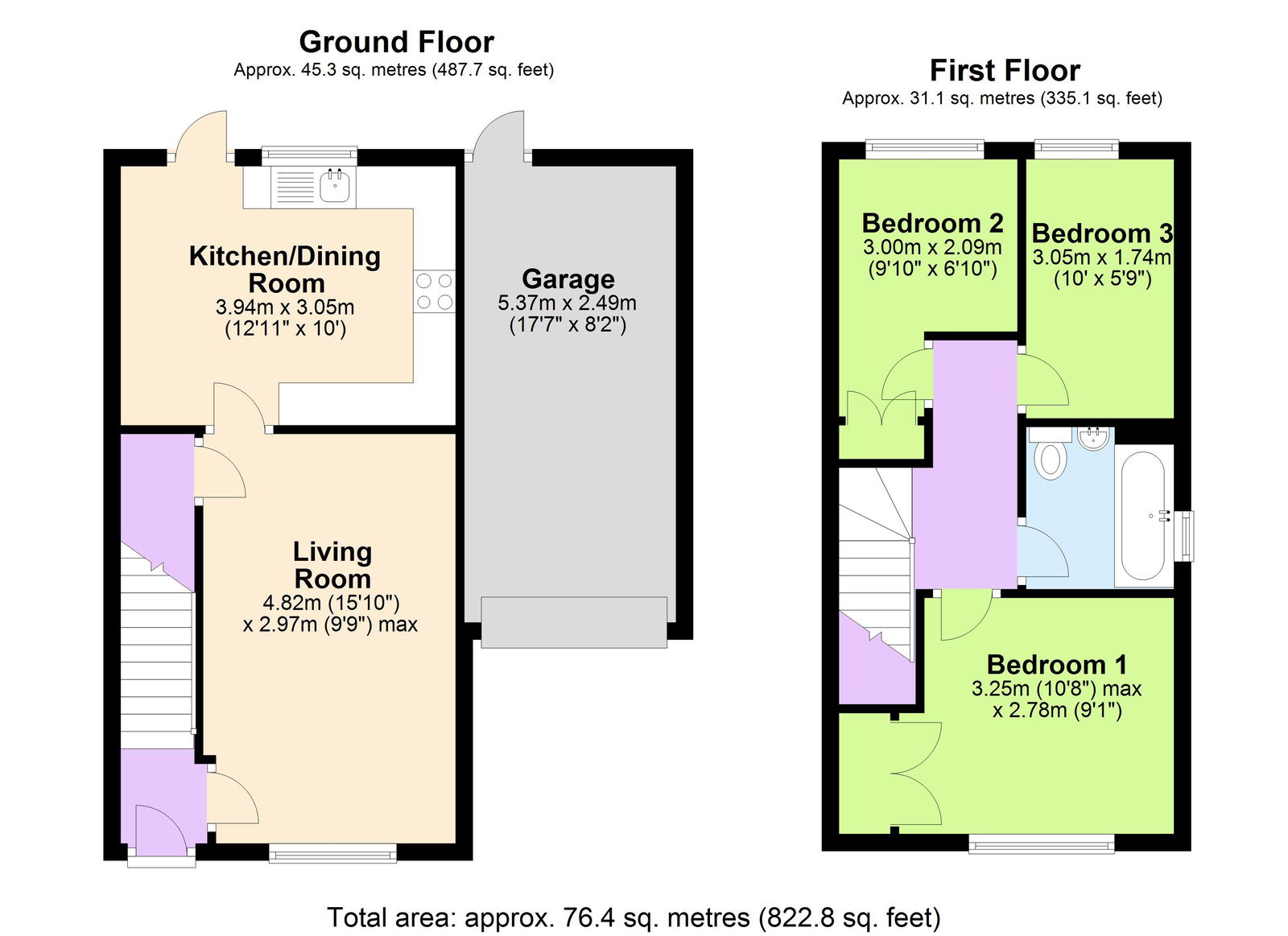 Floorplans For Conveniently Located to Hawkhurst Shops