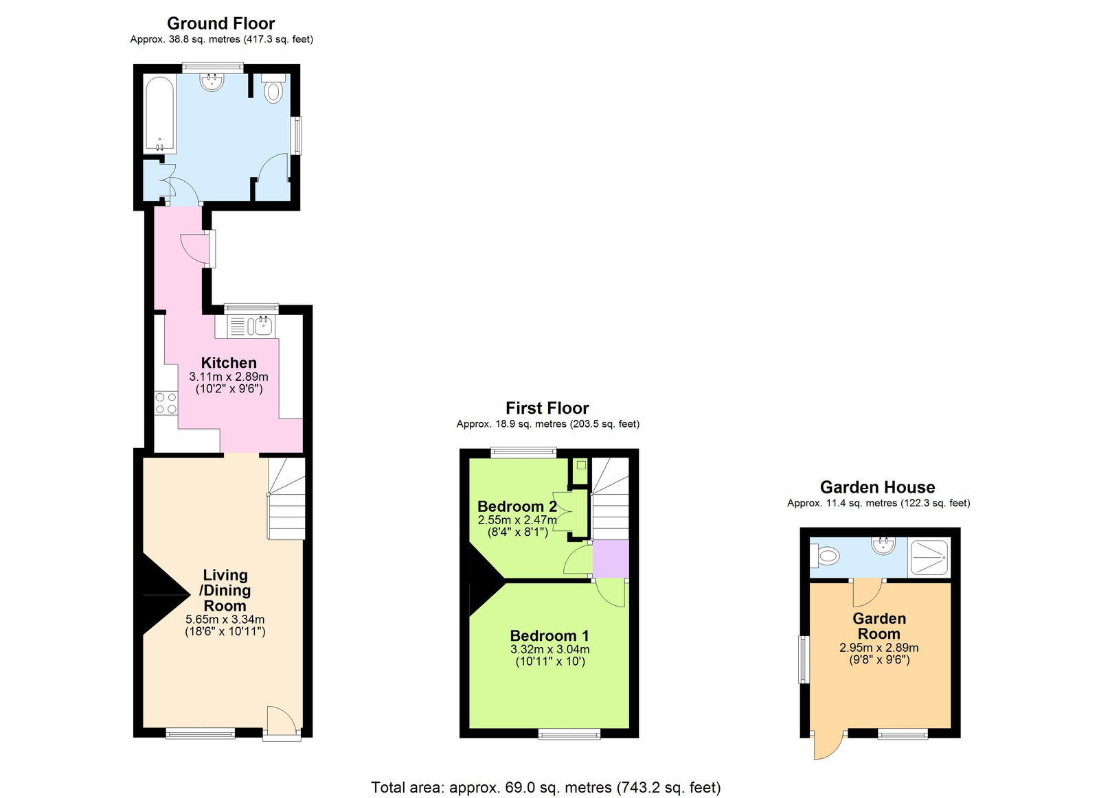 Floorplans For Far Reaching Countryside Views In Staplehurst