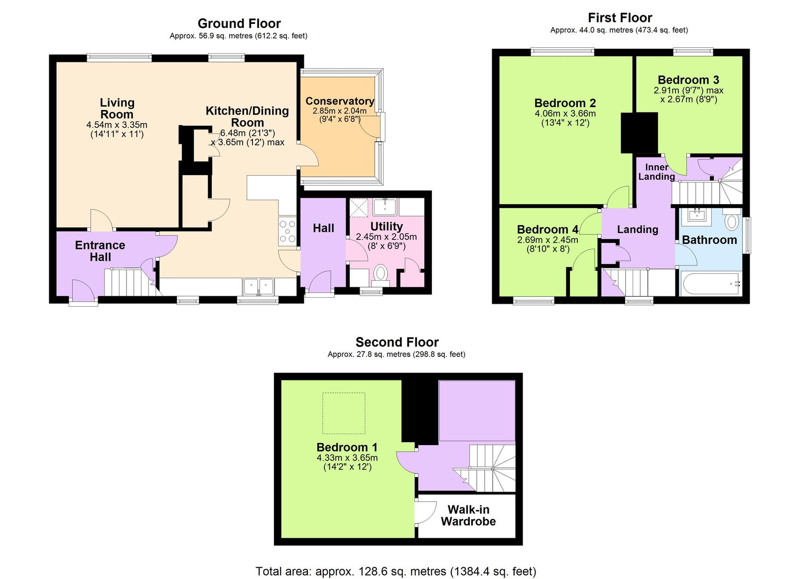 Floorplans For Walking Distance to Hawkhurst Shops